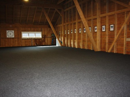 Unser neuer Indoor-Trainingsraum! 